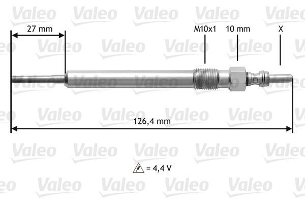Vela incandescente VALEO ref. 345183