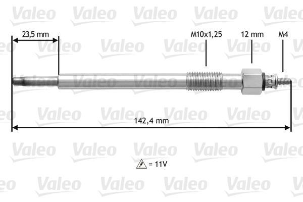 Bujía de precalentamiento VALEO ref. 345187