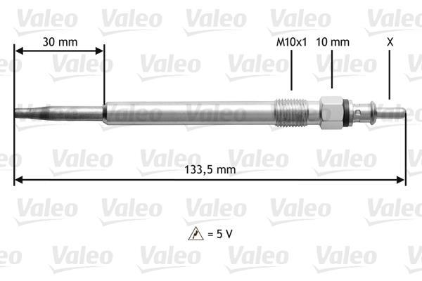 Bujía de precalentamiento VALEO ref. 345188
