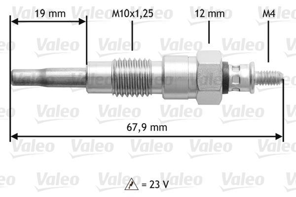 Bougie de préchauffage VALEO 345196