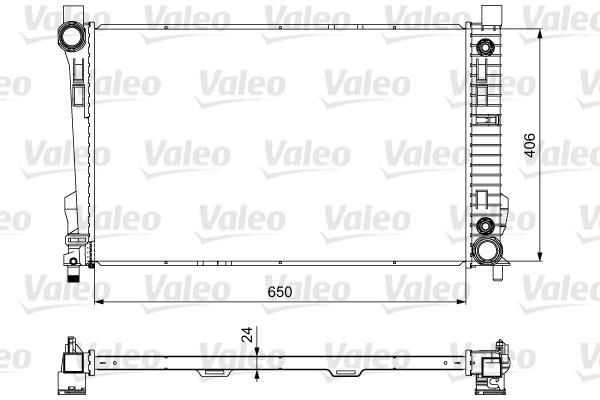 Radiador, refrigeración del motor VALEO ref. 732741