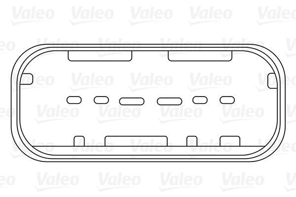 Mécanisme de lève-vitre (lève-vitre) VALEO 851499