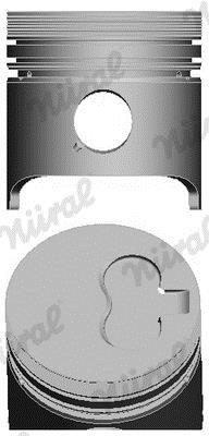 Piston NURAL ref. 87-152007-10