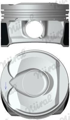 Pistão motor NURAL ref. 87-453007-00
