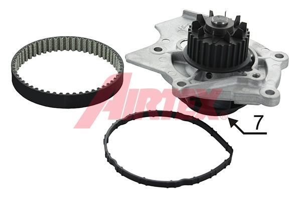 Bomba de agua + kit correa distribución AIRTEX ref. WPK-189201