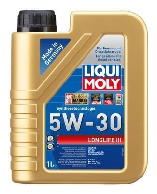 Huile moteur LIQUI MOLY LONGLIFE III 5W-30 1L - ref. 20820