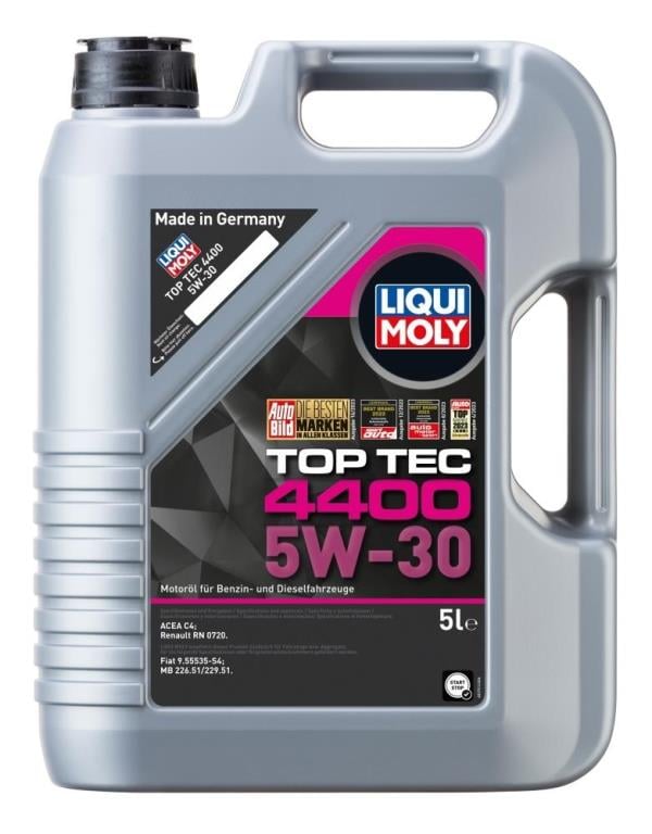 Huile moteur LIQUI MOLY TOP TEC 4400 5W-30 5L - ref. 2322
