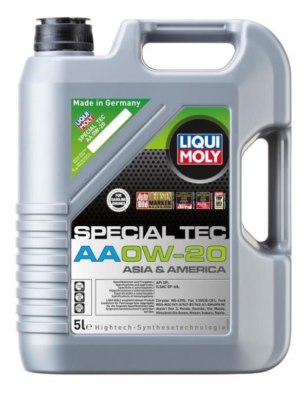 Aceite de motor (Aceite motor) LIQUI MOLY SPECIAL TEC AA 0W-20  5L - ref. 6739