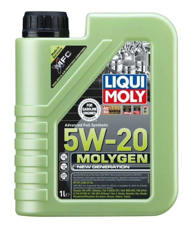 Huile moteur LIQUI MOLY MOLYGEN NEW GENERATION 5W-20 1L - ref. 8539