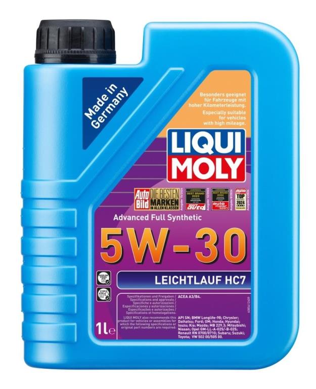 Aceite de motor (Aceite motor) LIQUI MOLY LEICHTLAUF HC7 5W-30 1L - ref. 8541