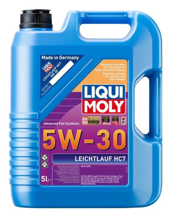 Huile moteur LIQUI MOLY LEICHTLAUF HC7 5W-30 5L - ref. 8542
