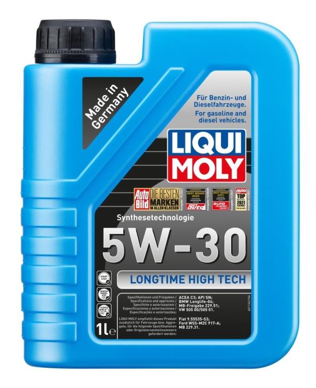 Huile moteur LIQUI MOLY LONGTIME HIGH TECH 5W-30 1L - ref. 9506