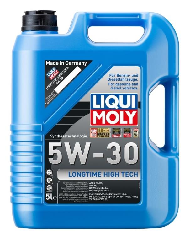 Huile moteur LIQUI MOLY LONGTIME HIGH TECH 5W-30 5L - ref. 9507