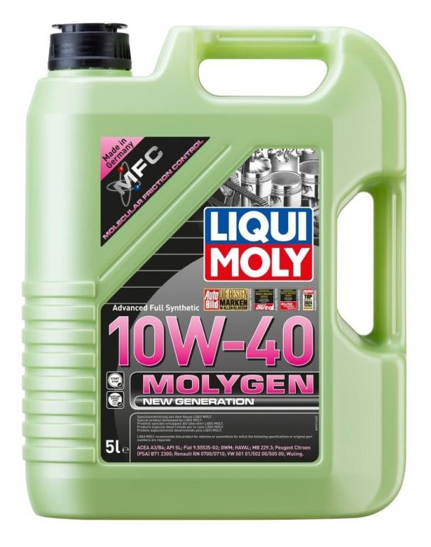 Huile moteur LIQUI MOLY MOLYGEN NEW GENERATION 10W-40 5L - ref. 9951