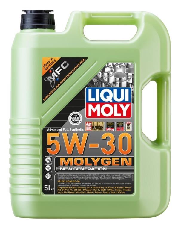 Huile moteur LIQUI MOLY MOLYGEN NEW GENERATION 5W-30 5L - ref. 9952