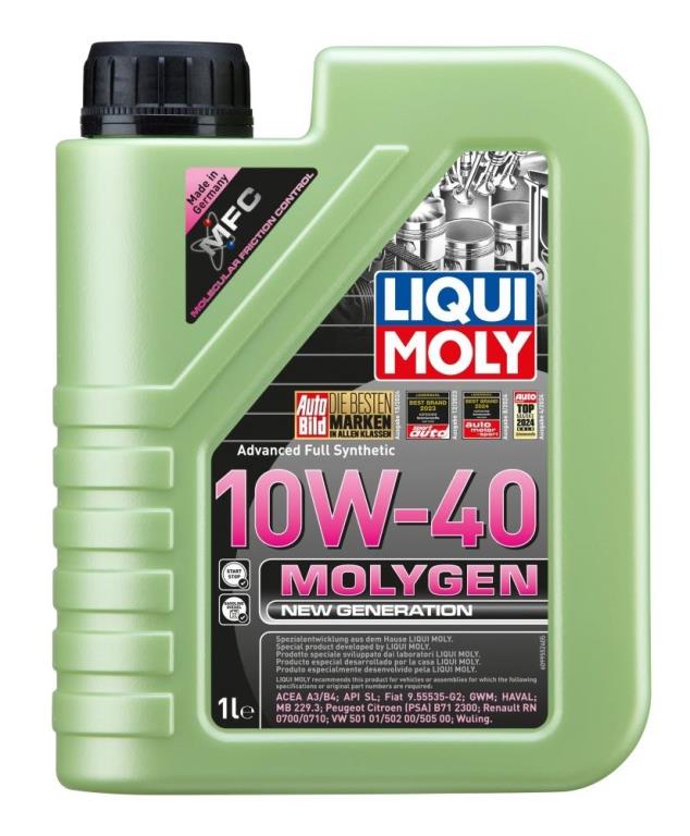 Huile moteur LIQUI MOLY MOLYGEN NEW GENERATION 10W-40 1L - ref. 9955
