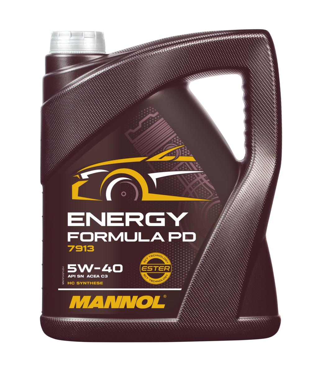 Huile moteur MANNOL Mannol Energy Formula PD 5W-40 5L - ref. MN7913-5