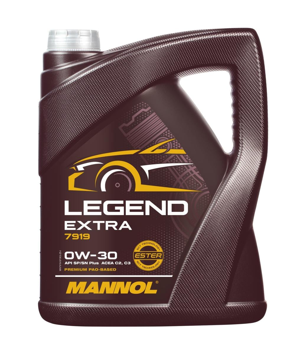 Óleo motor MANNOL Mannol Legend Extra 0W-30 5L - ref. MN7919-5