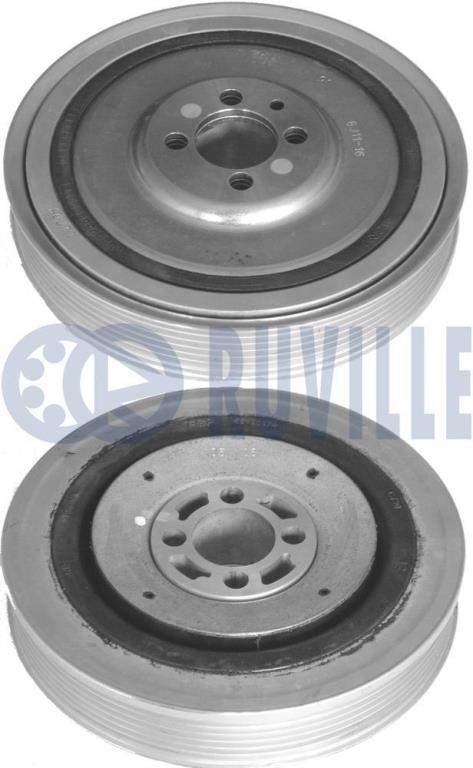 Poulie damper (Poulie de vilebrequin) RUVILLE ref. 520071