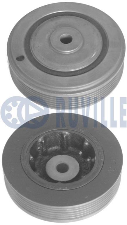 Poulie damper (Poulie de vilebrequin) RUVILLE ref. 520146