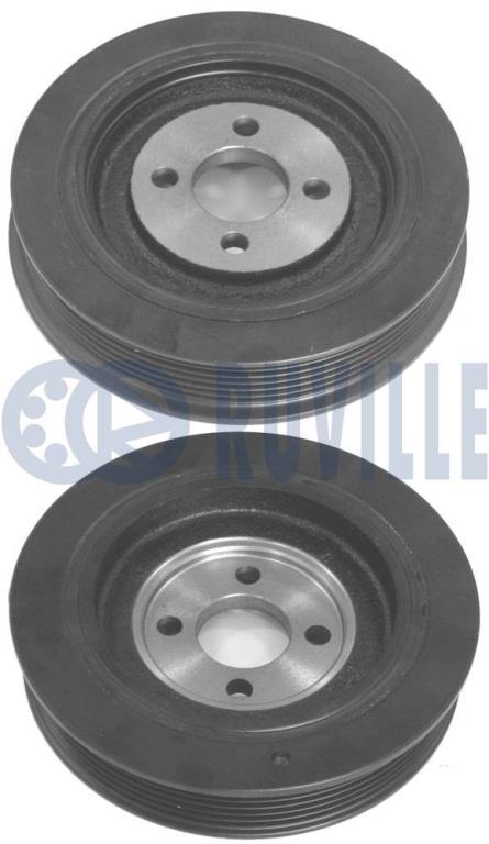 Poulie damper (Poulie de vilebrequin) RUVILLE ref. 520177