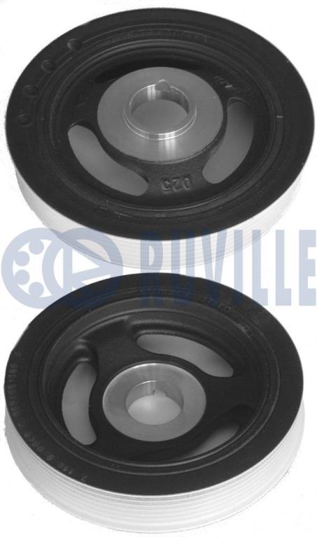 Poulie damper (Poulie de vilebrequin) RUVILLE ref. 520178