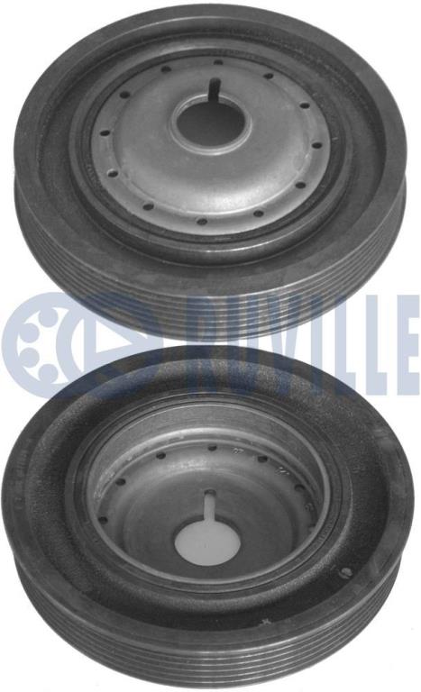 Poulie damper (Poulie de vilebrequin) RUVILLE ref. 520202