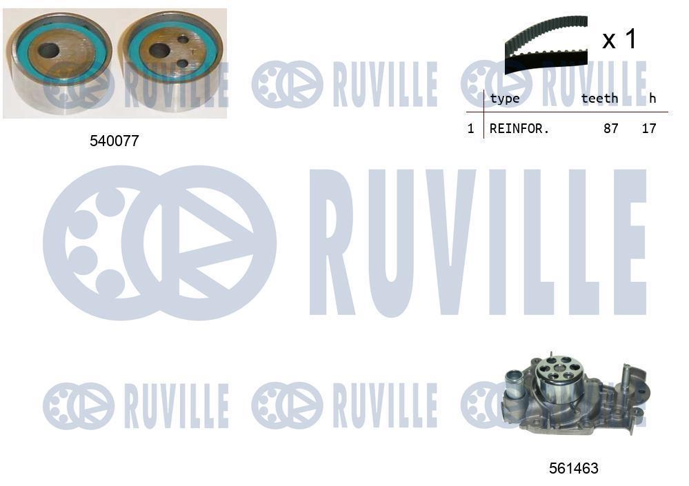 Kit de distribuição RUVILLE ref. 5500101