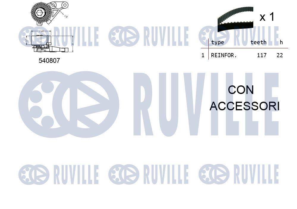 Kit de distribuição RUVILLE ref. 550047