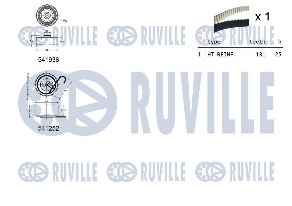 Kit de distribuição RUVILLE ref. 550062