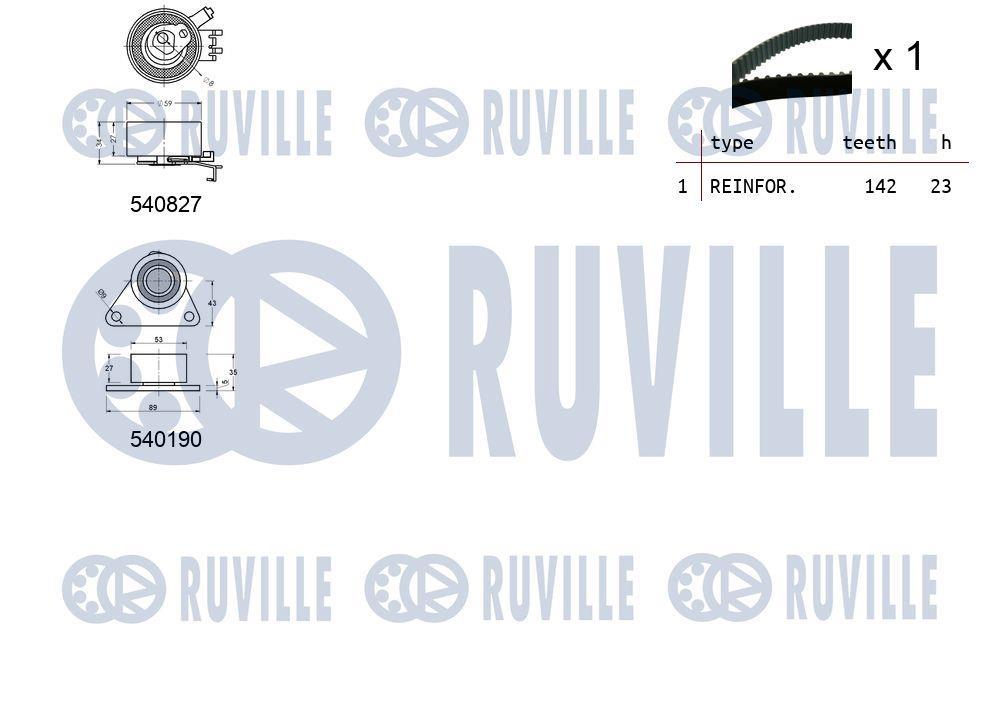 Kit de distribuição RUVILLE ref. 550110