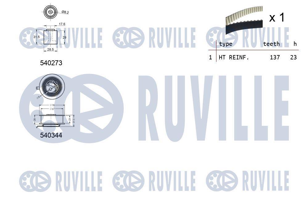 Kit de distribution RUVILLE 550135
