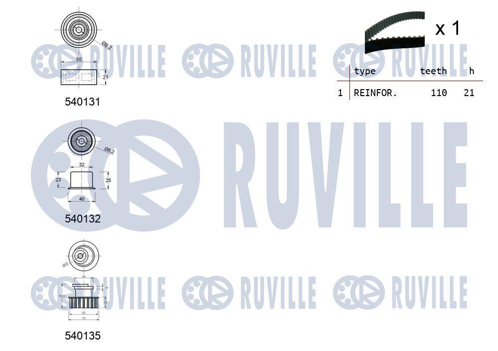 Kit de distribuição RUVILLE ref. 550204