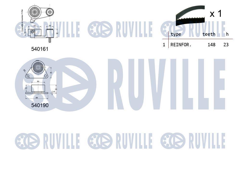 Kit de distribuição RUVILLE ref. 550213