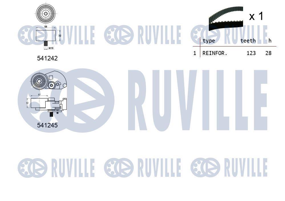Kit de distribuição RUVILLE ref. 550275