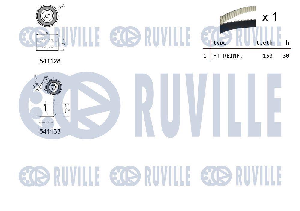 Kit de distribuição RUVILLE ref. 550288