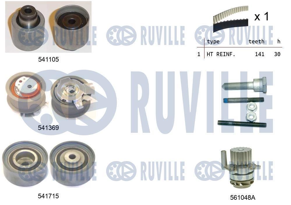 Kit de distribuição RUVILLE ref. 5502991