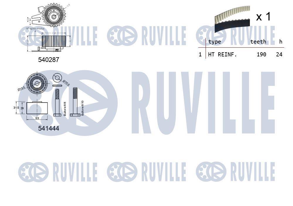 Kit de distribuição RUVILLE ref. 550302