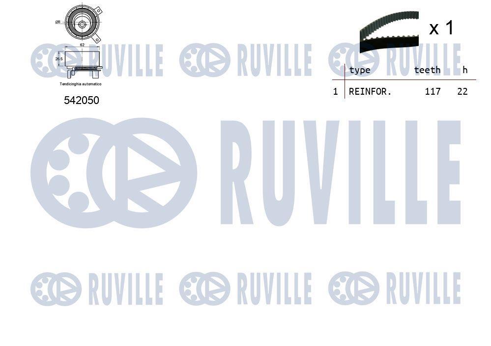 Kit de distribuição RUVILLE ref. 550304