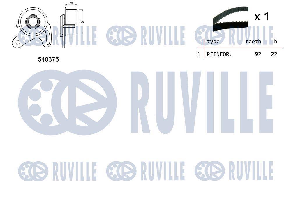 Kit de distribuição RUVILLE ref. 550316