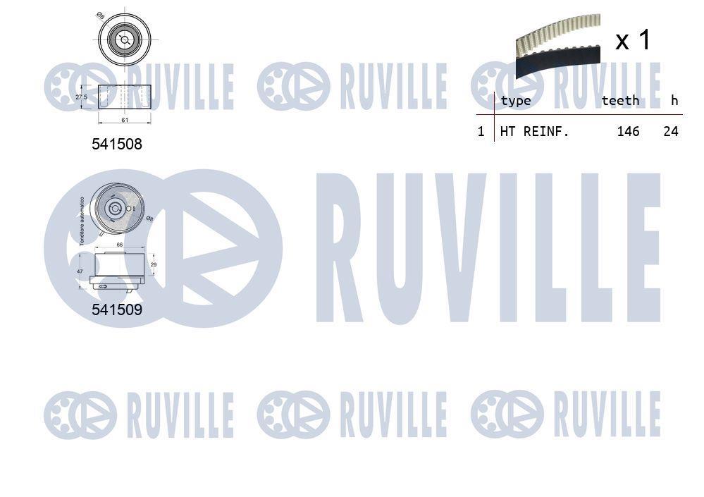 Kit de distribuição RUVILLE ref. 550320