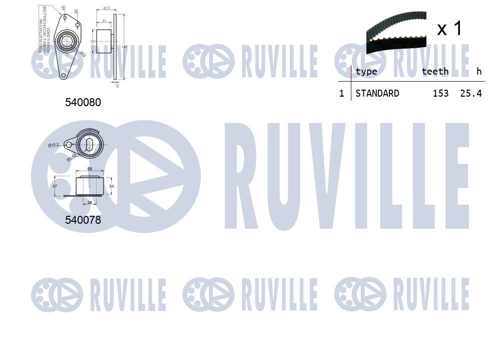 Kit de distribuição RUVILLE ref. 550345