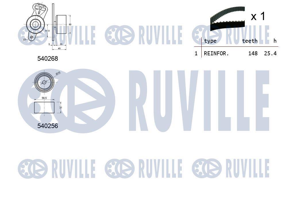 Kit de distribuição RUVILLE ref. 550351