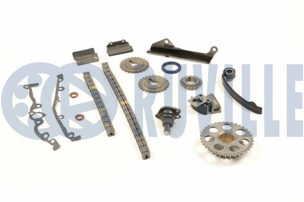 Jeu de distribution à chaînes (Kit chaîne de distribution) RUVILLE 580060