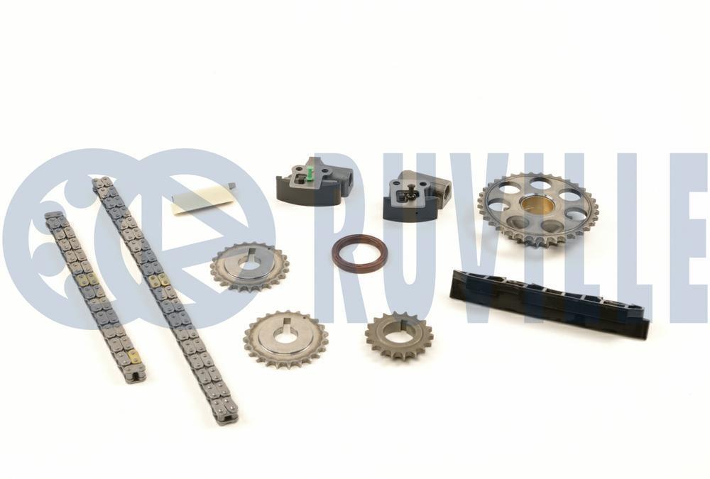 Jeu de distribution à chaînes (Kit chaîne de distribution) RUVILLE 580062
