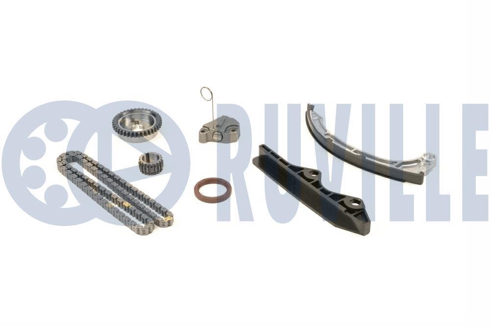 Jeu de distribution à chaînes (Kit chaîne de distribution) RUVILLE 580063