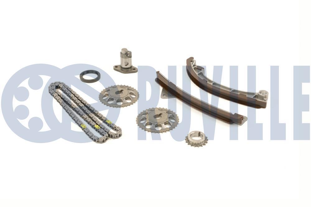Jeu de distribution à chaînes (Kit chaîne de distribution) RUVILLE 580064