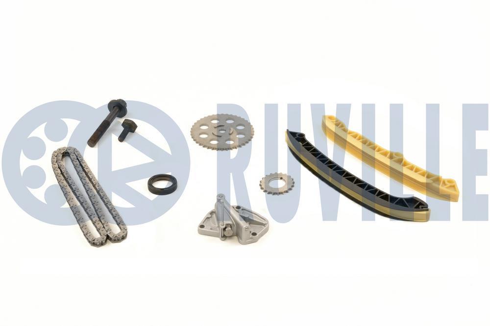 Jeu de distribution à chaînes (Kit chaîne de distribution) RUVILLE 580077