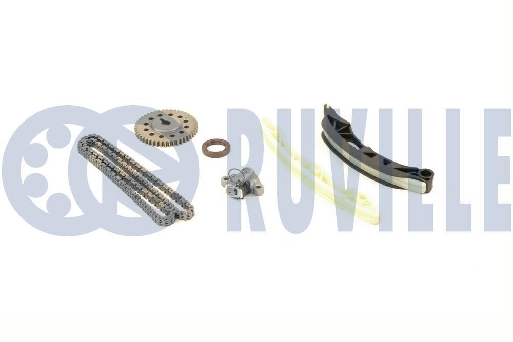 Jeu de distribution à chaînes (Kit chaîne de distribution) RUVILLE 580080