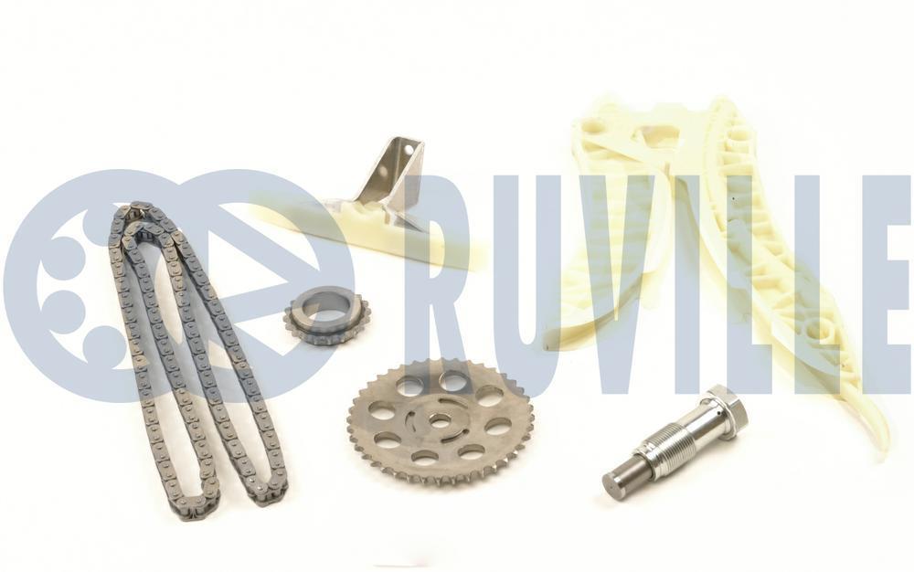 Jeu de distribution à chaînes (Kit chaîne de distribution) RUVILLE 580094